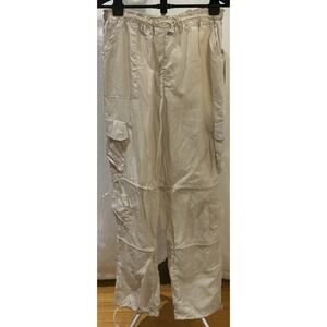 NWT Birch and Stone Nylon Cargo Pants Women's size M